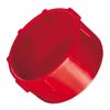 Obrázek z Krytky se závitem Typ 2, LDPE, červené 
